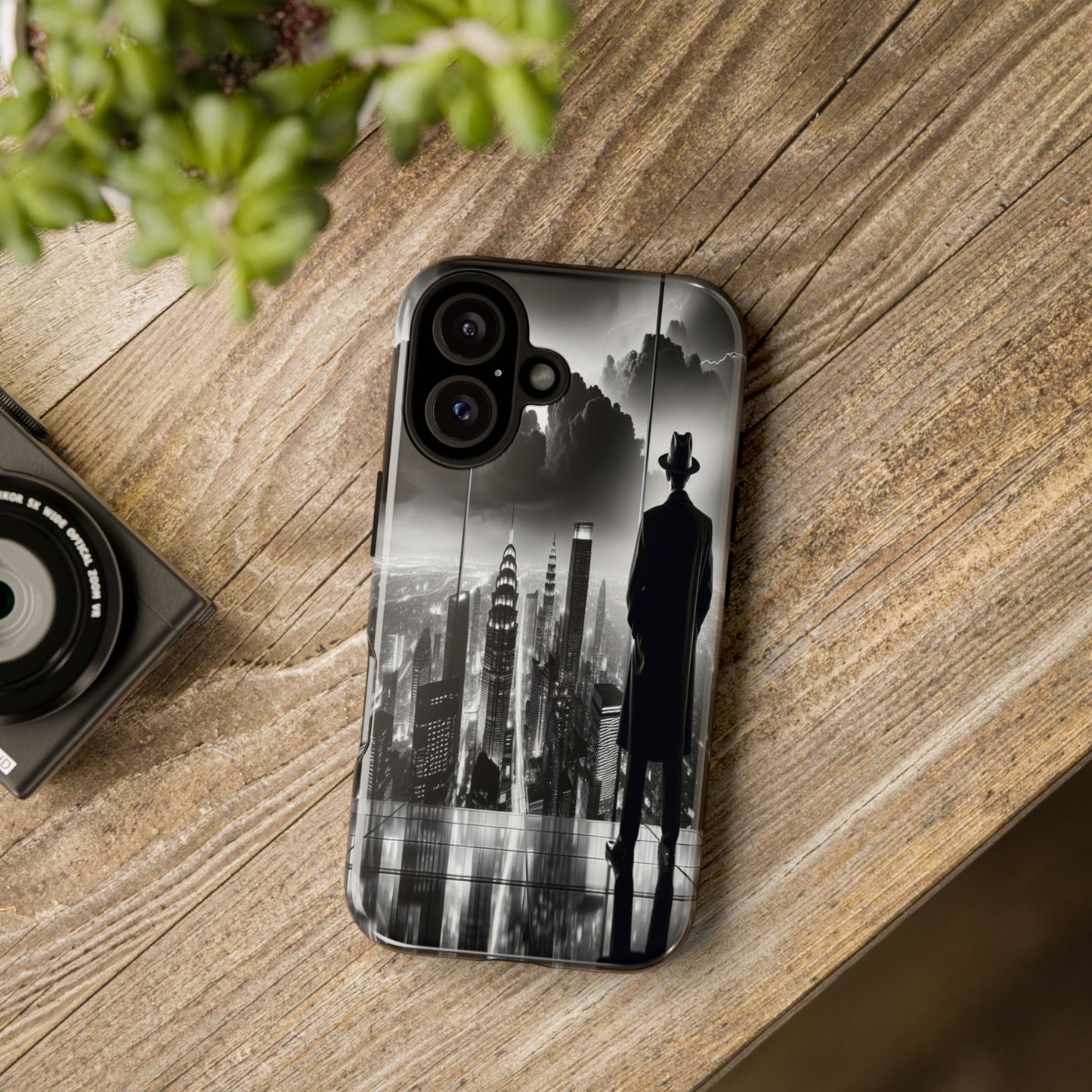 City from the Shadows - Phone Case