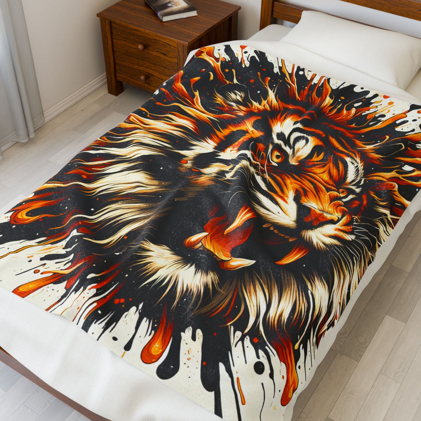 Fierce Essence Unleashed - Plush Blanket