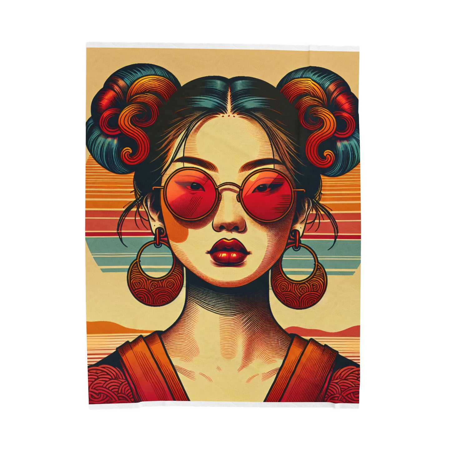 Radiant Reflections - Plush Blanket