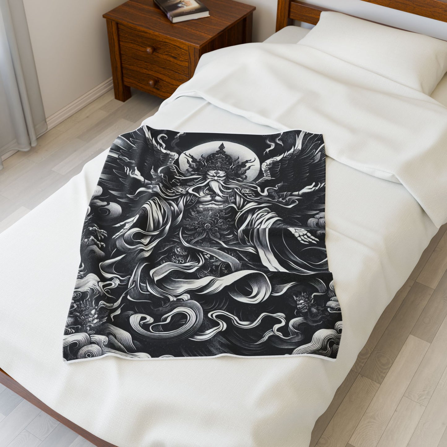 Guardian of the Divine Realm - Plush Blanket