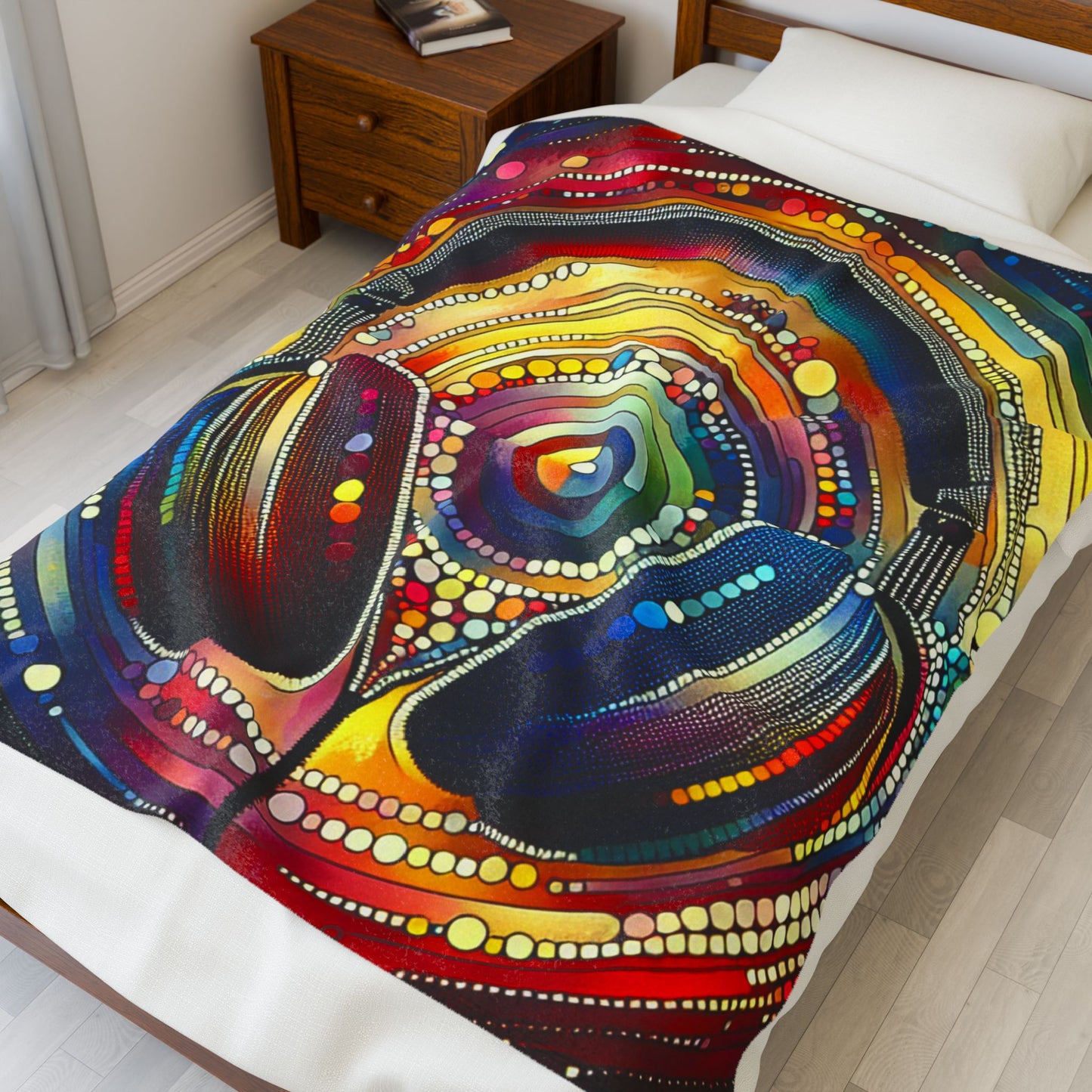 Rhythms in Motion - Plush Blanket