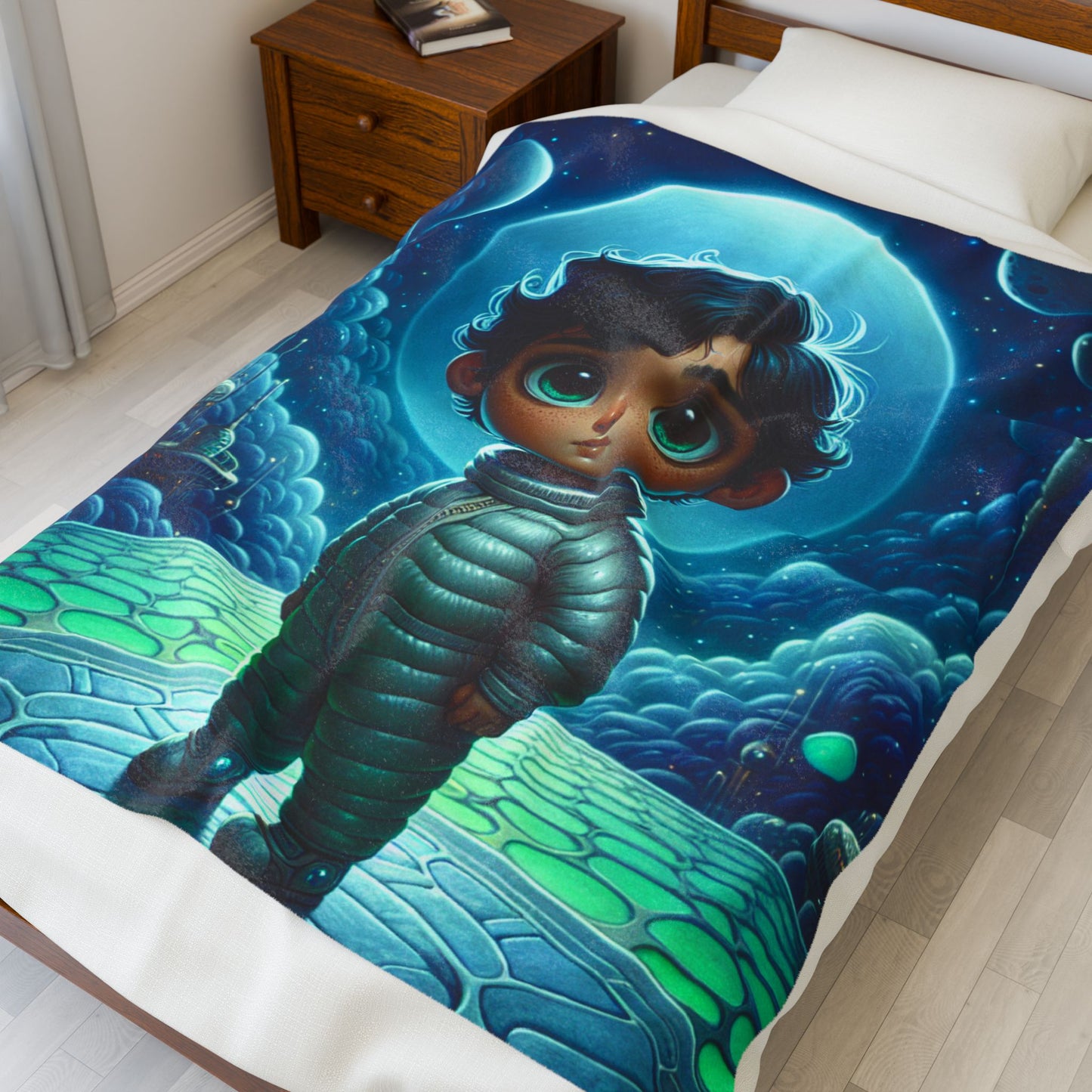 Interstellar Child Odyssey- Plush Blanket