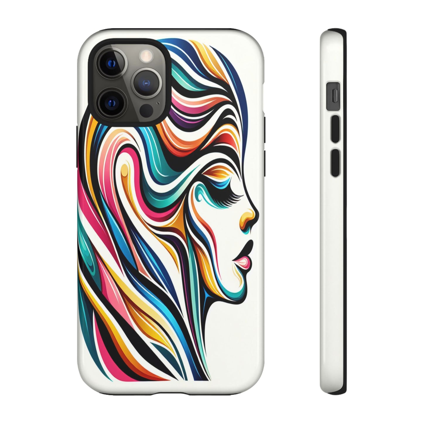 Custom ProtectiveRadiant WhirlsIphone Case Compatible With Iphone 16 15 14 - Phone Cover