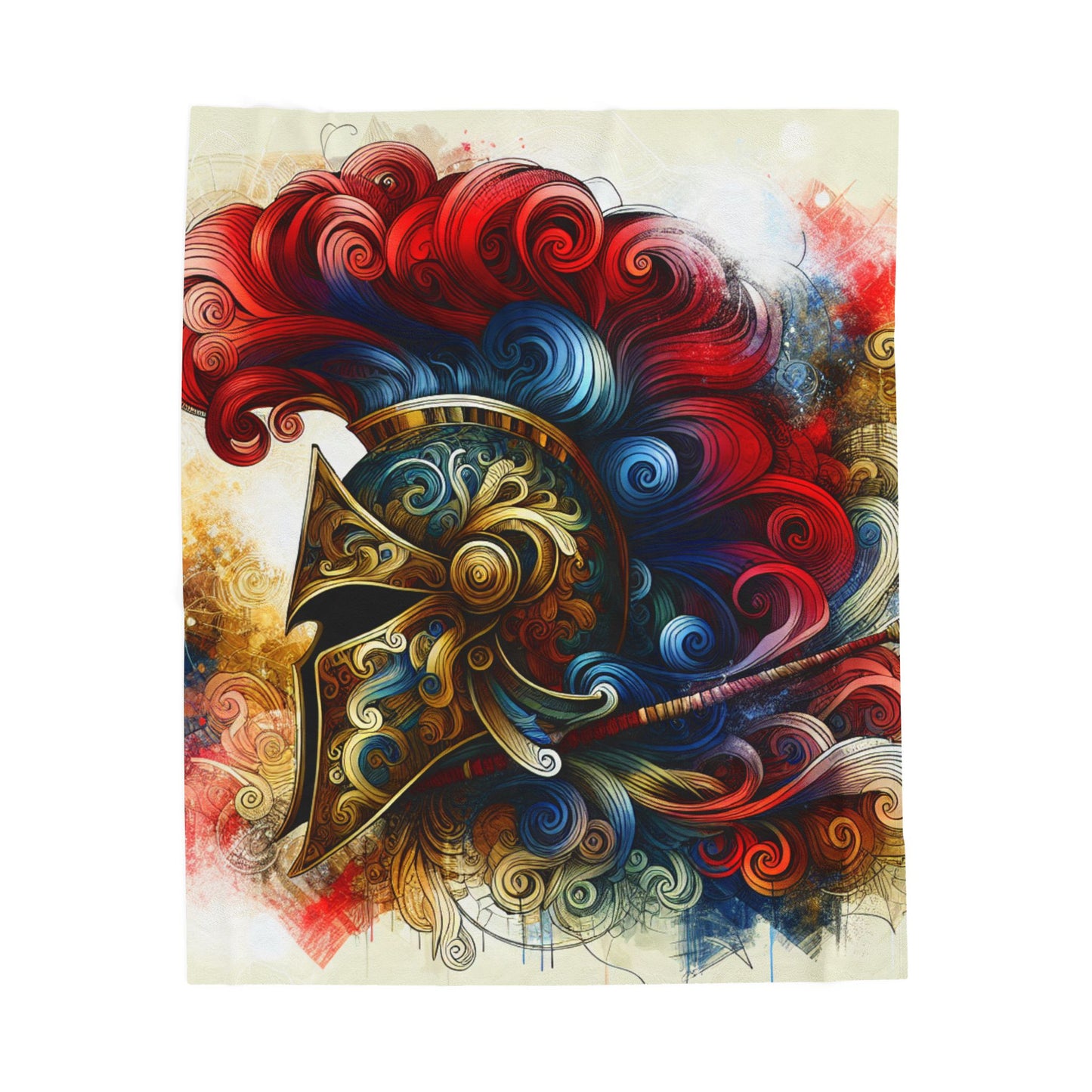 Gladiator's Aura - Plush Blanket