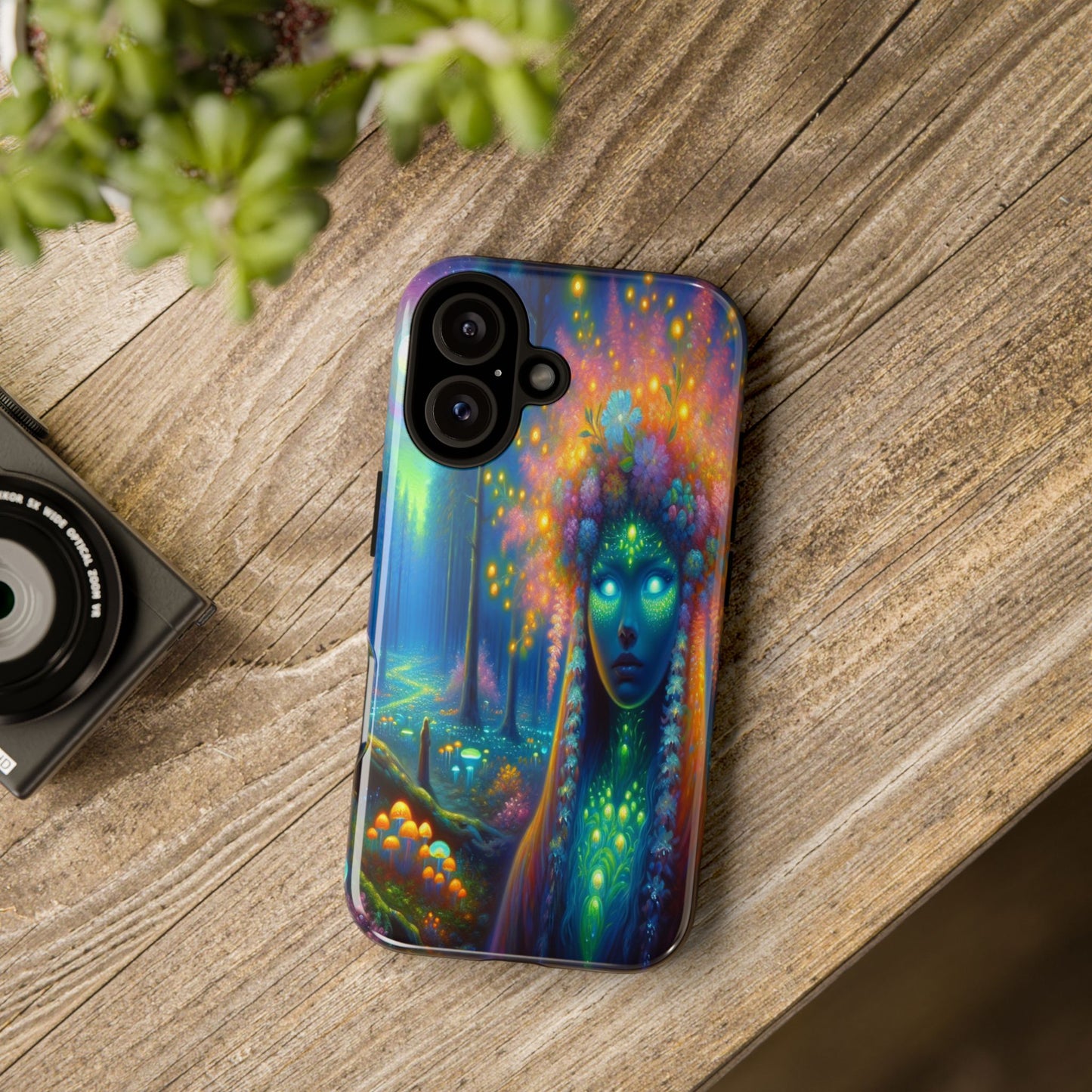 Forest of Mystical Lights - Phone Case