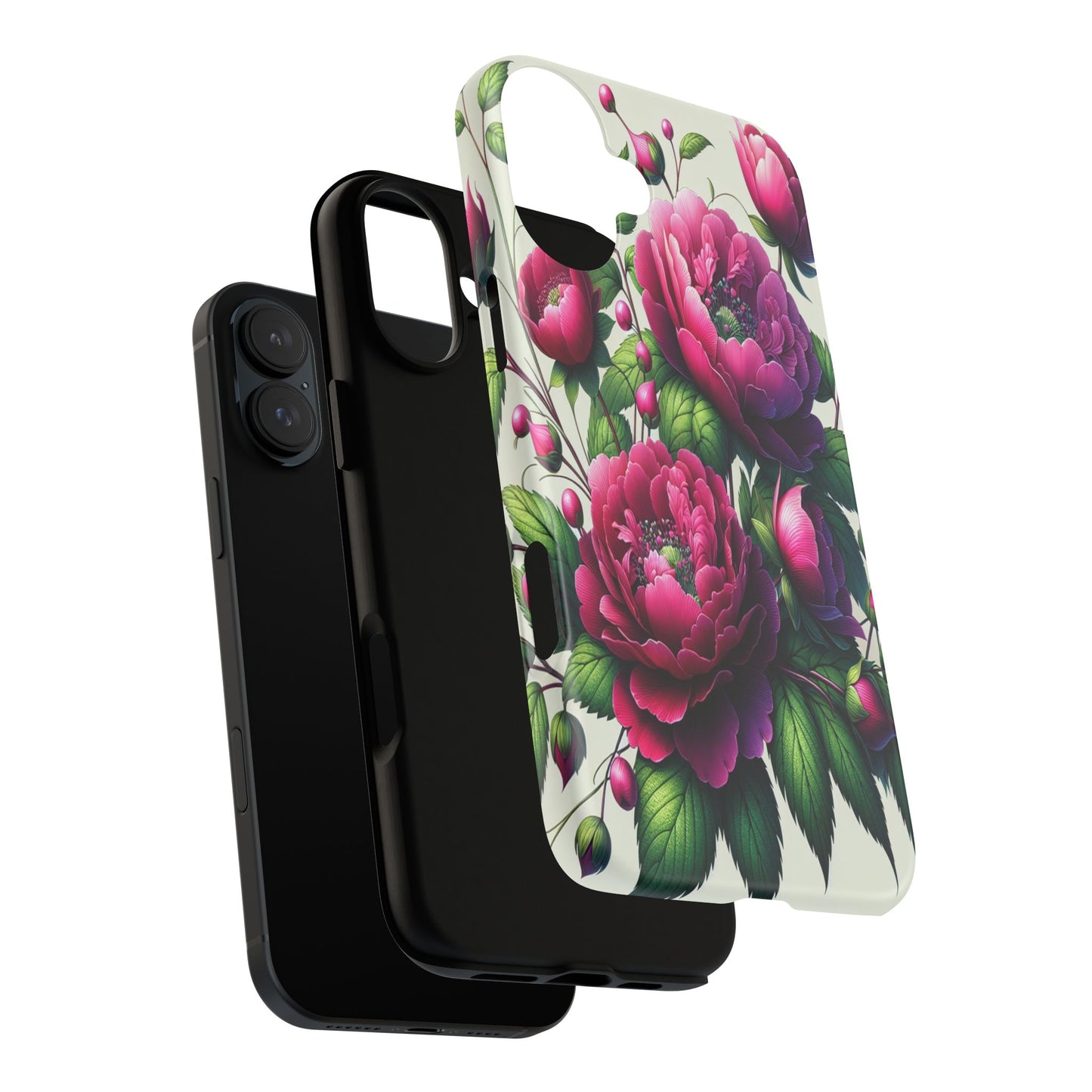 Radiant Petals in Full Display - Phone Case