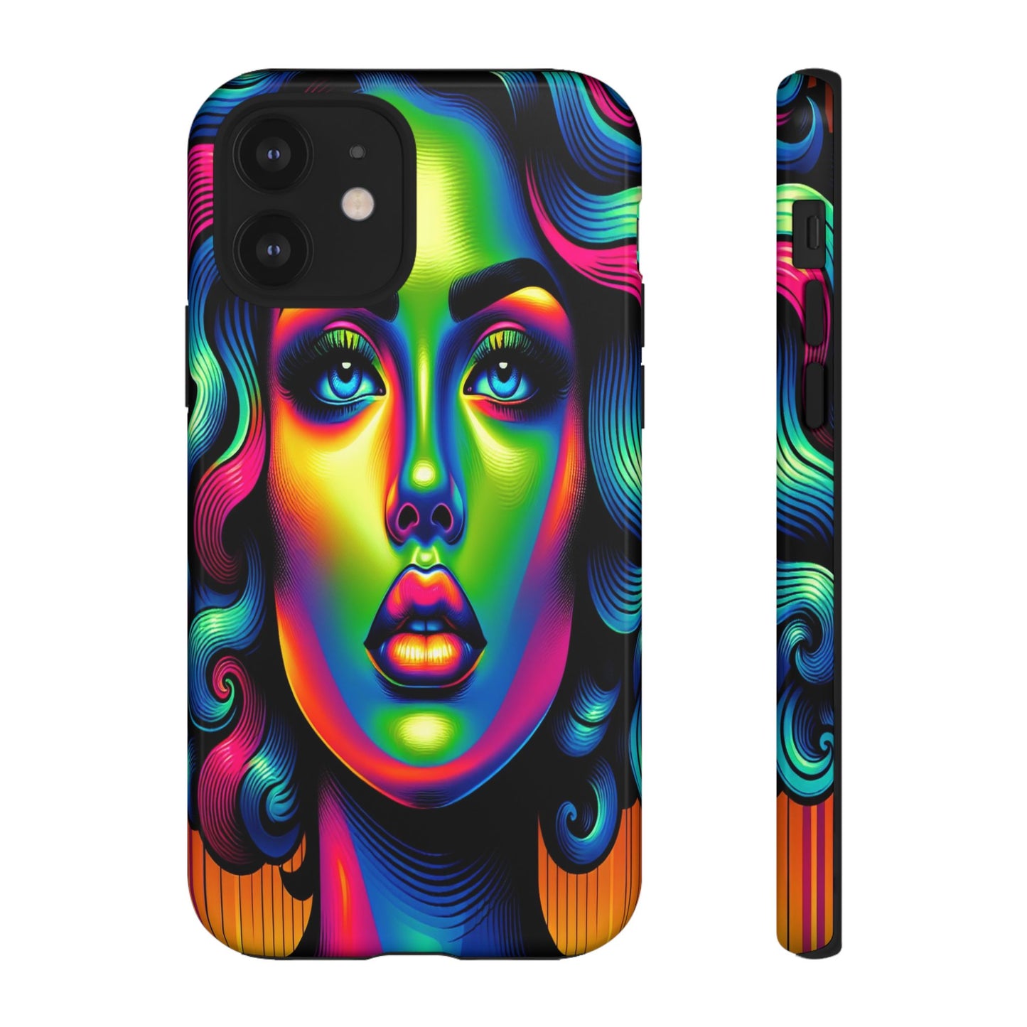 Custom Protective Spectrum Radiance Iphone Case Compatible With Iphone 16 15 14 - Phone Cover