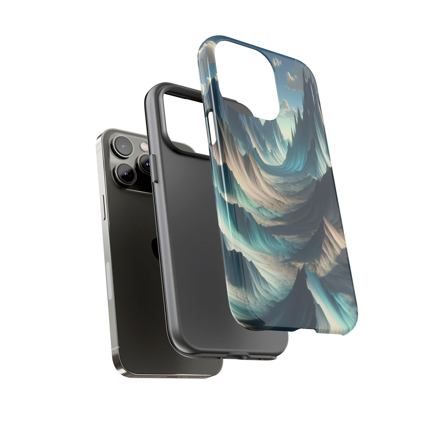 Whispering Peaks of Imagination - Phone Case