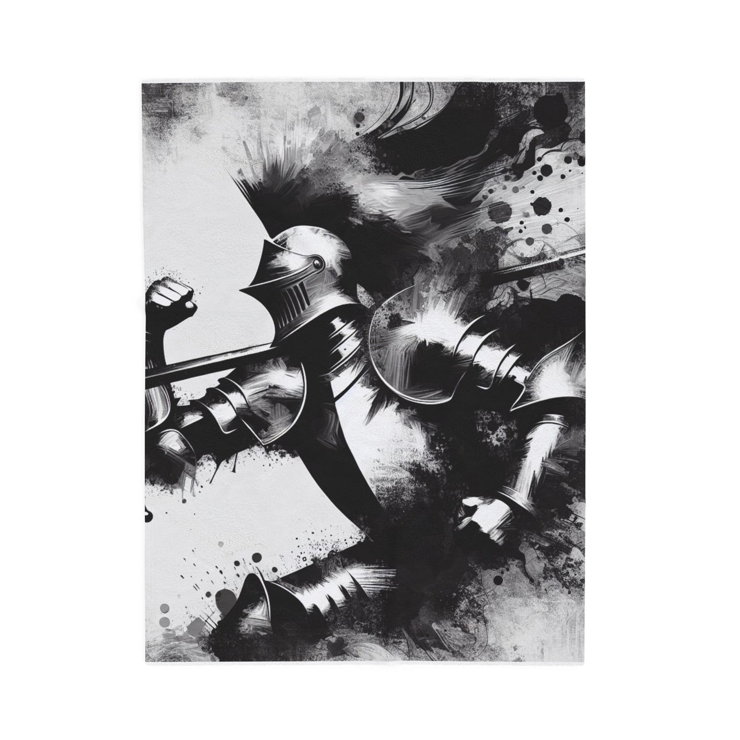 Knight in Motion - Plush Blanket