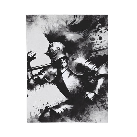 Knight in Motion - Plush Blanket