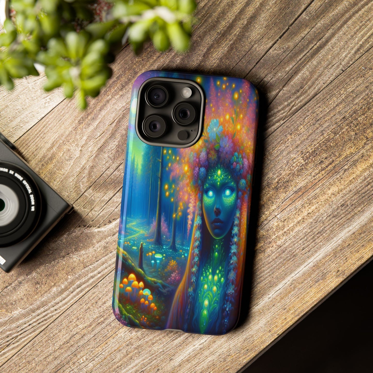 Forest of Mystical Lights - Phone Case