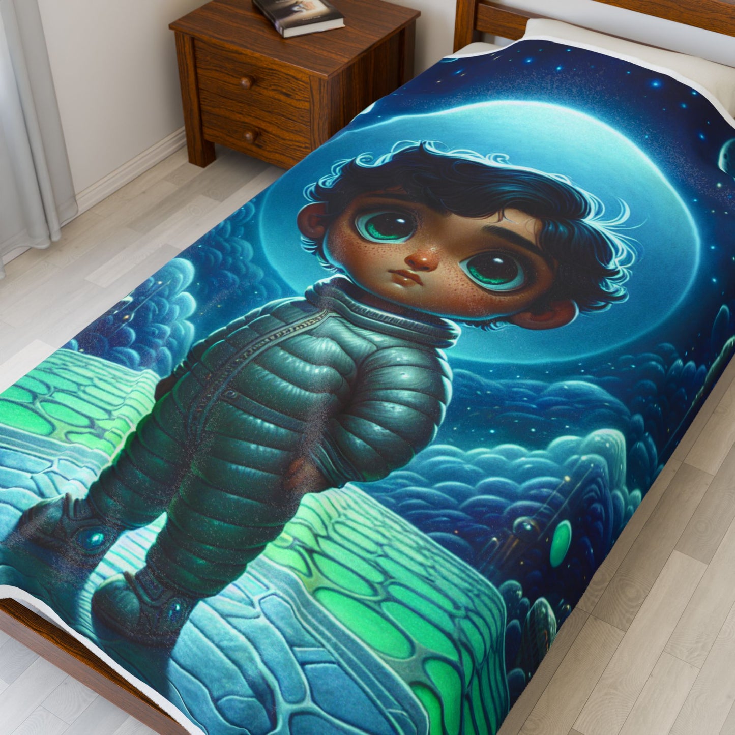 Interstellar Child Odyssey- Plush Blanket