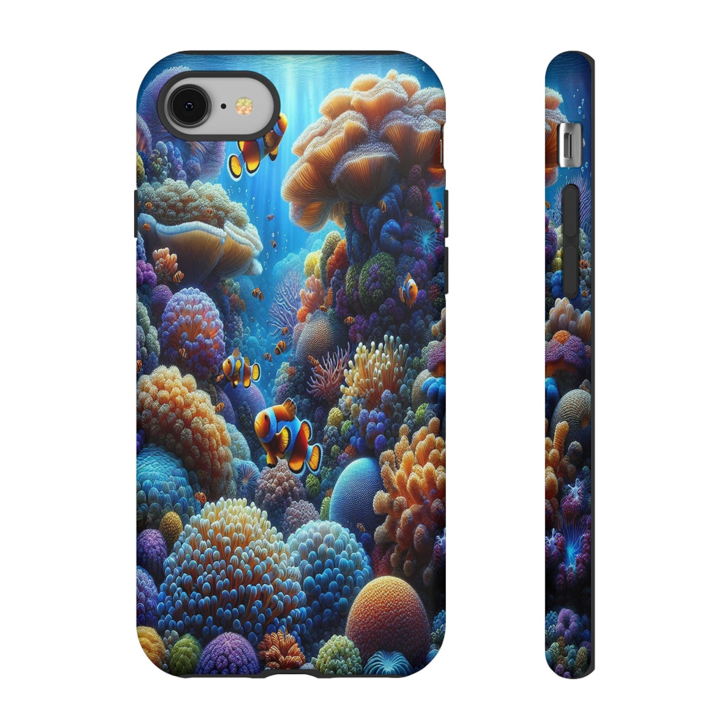 Custom ProtectiveUnderwater Paradise Alive with ColorIphone Case Compatible With Iphone 16 15 14 - Phone Cover