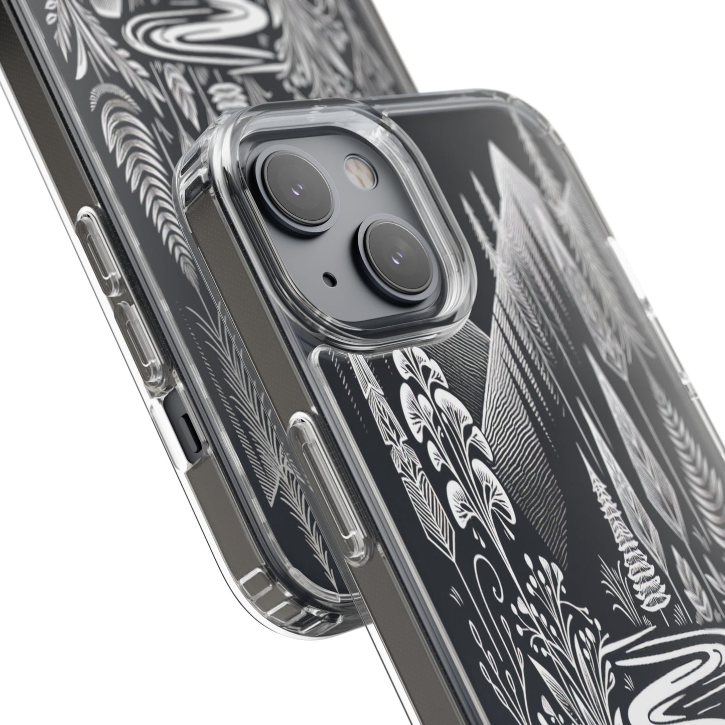 Transparent Alpine Wilderness Pathways Iphone Case Compatible With Iphone 16 15 14 - Clear Phone Cover