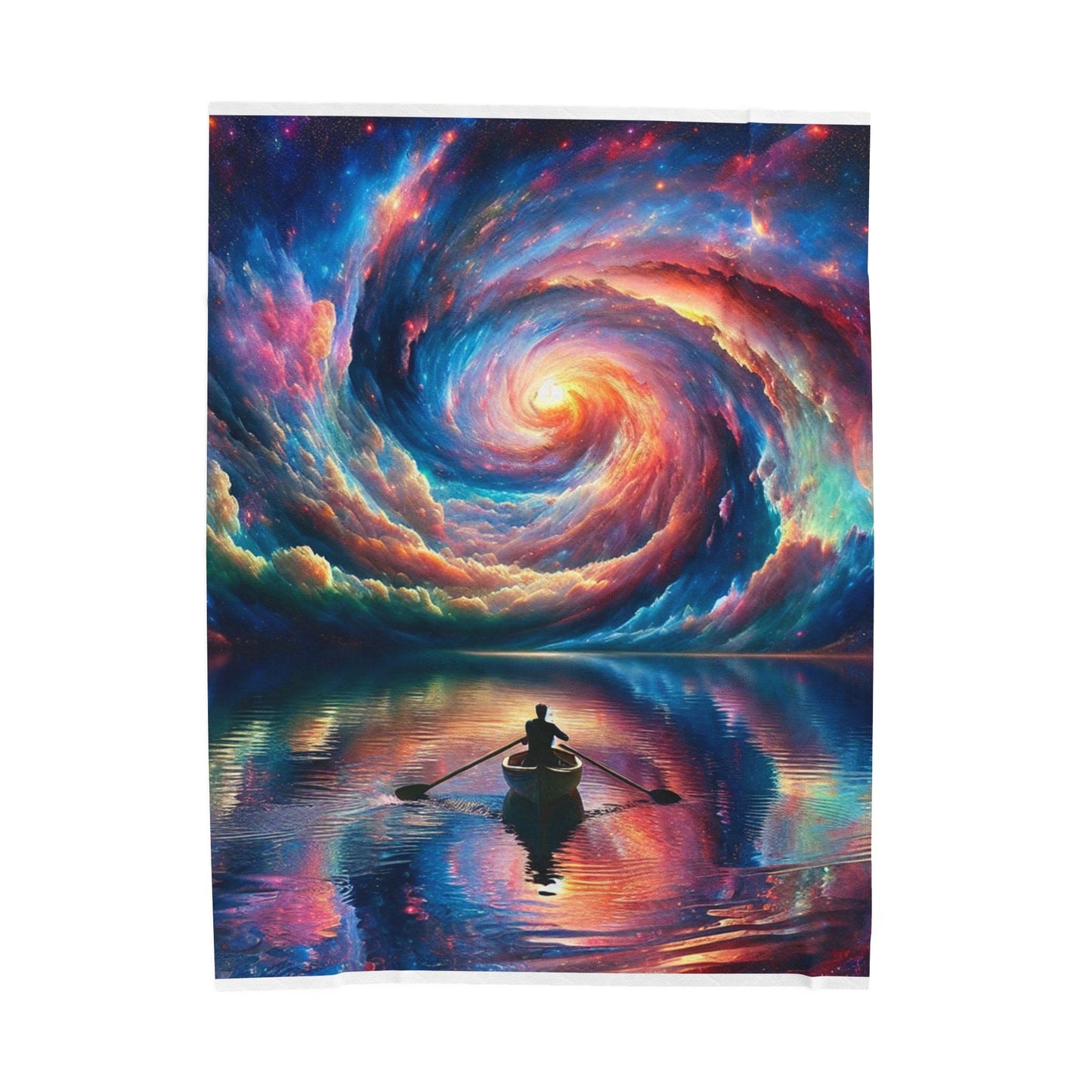 Voyage into Infinity - Plush Blanket