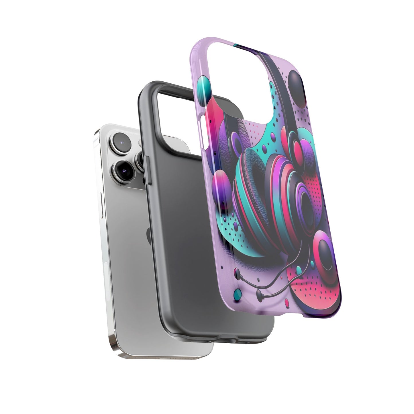 Rhythmic Echoes - Phone Case