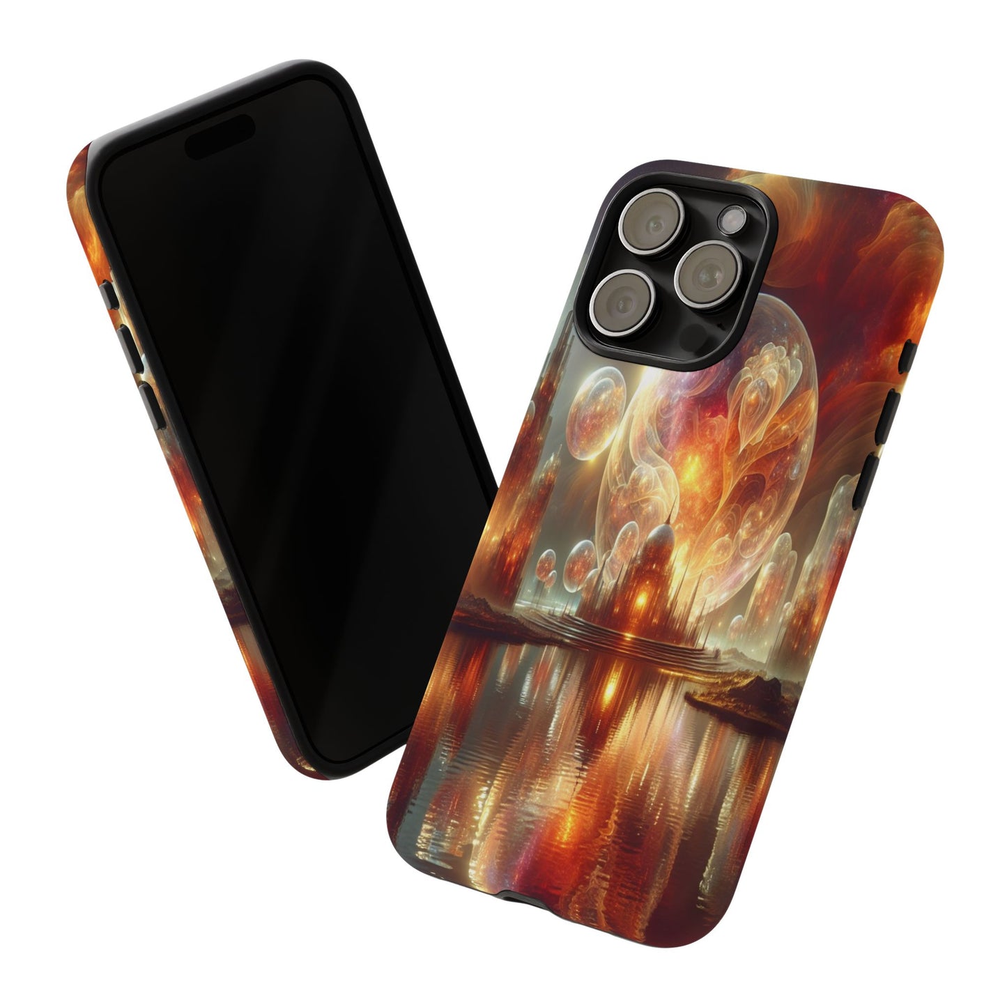 Protective Celestial Dreamscape Iphone Case Compatible With Iphone 16 15 14 - Phone Cover