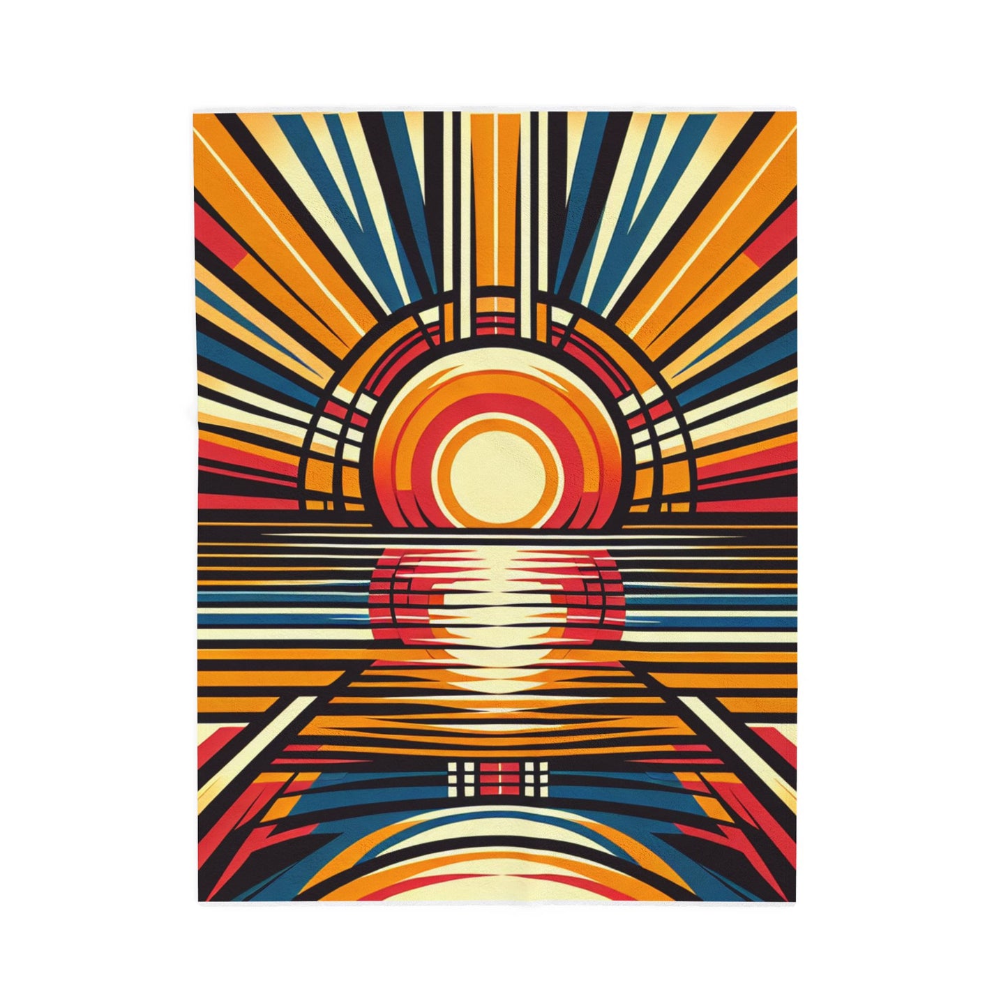 Radiance Unleashed - Plush Blanket