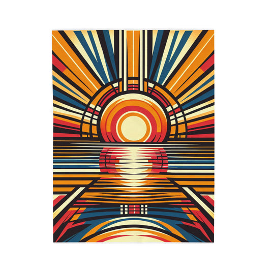 Radiance Unleashed - Plush Blanket