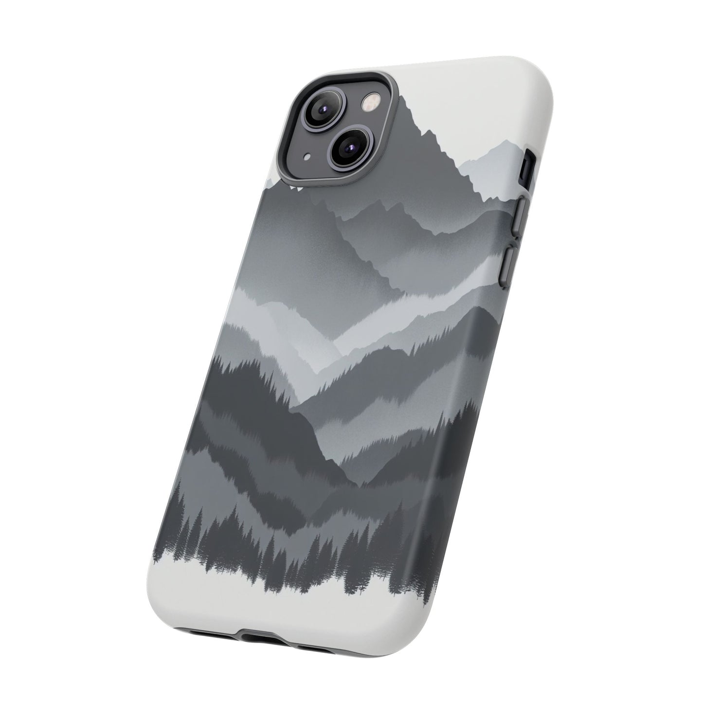 Layers of Misty Peaks - Phone Case