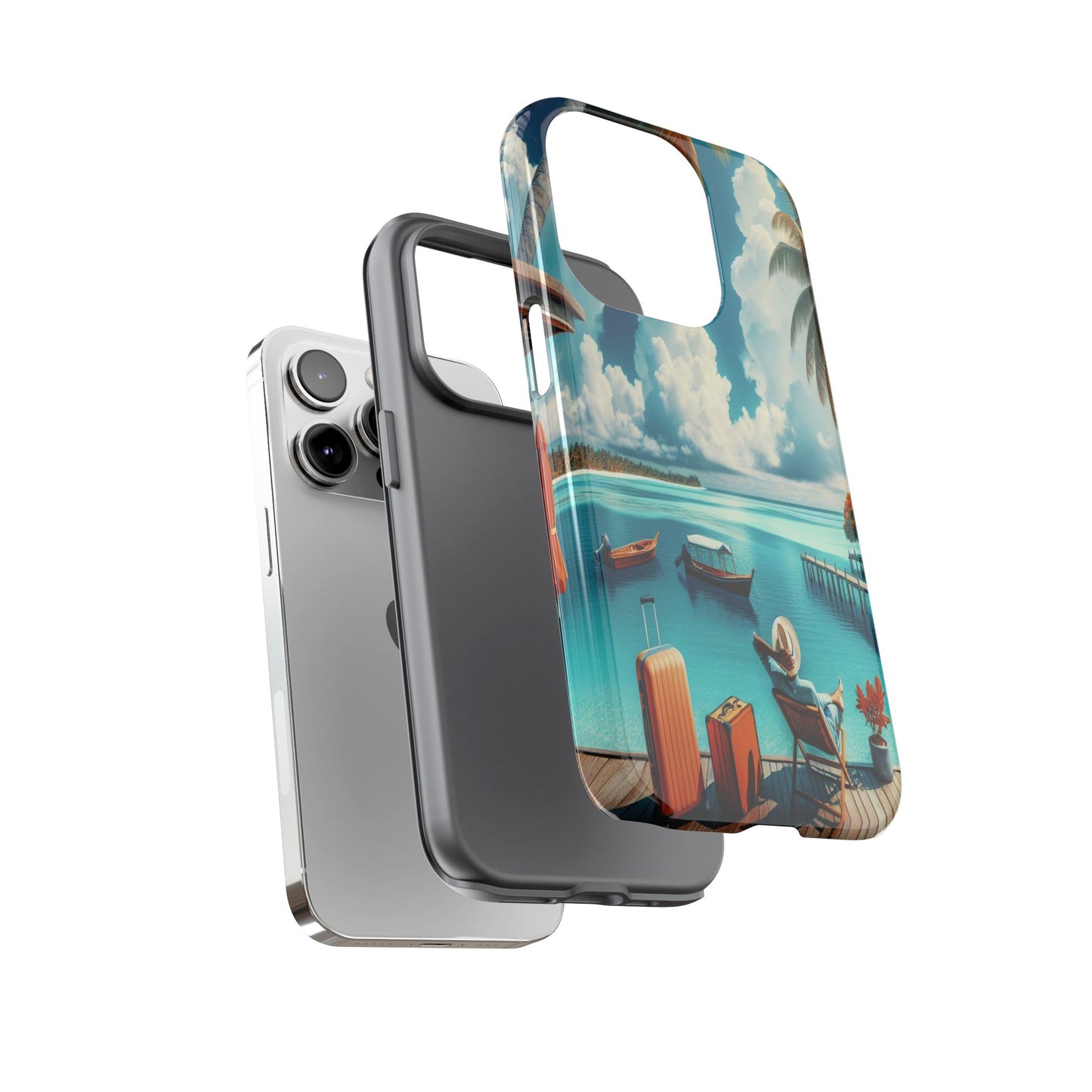Island Escape Oasis - Phone Case