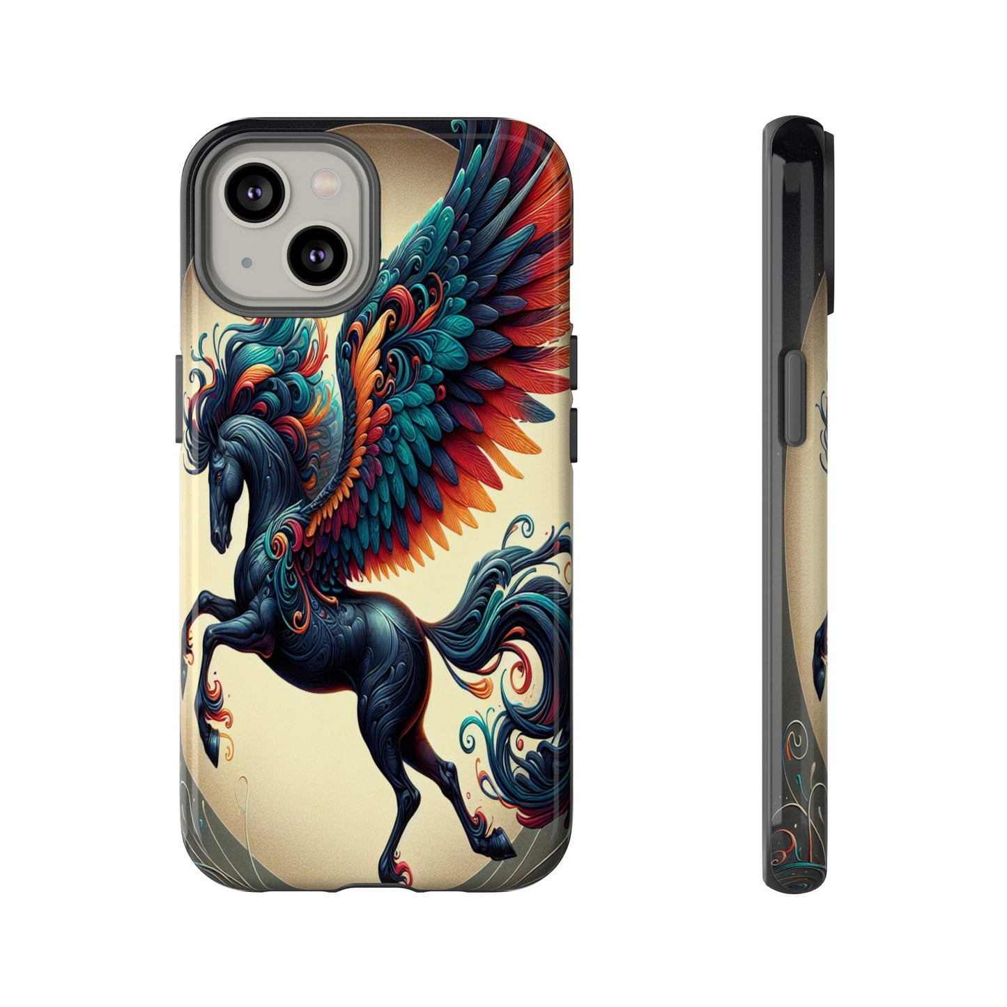 Winged Fantasy in Motion - Phone Case