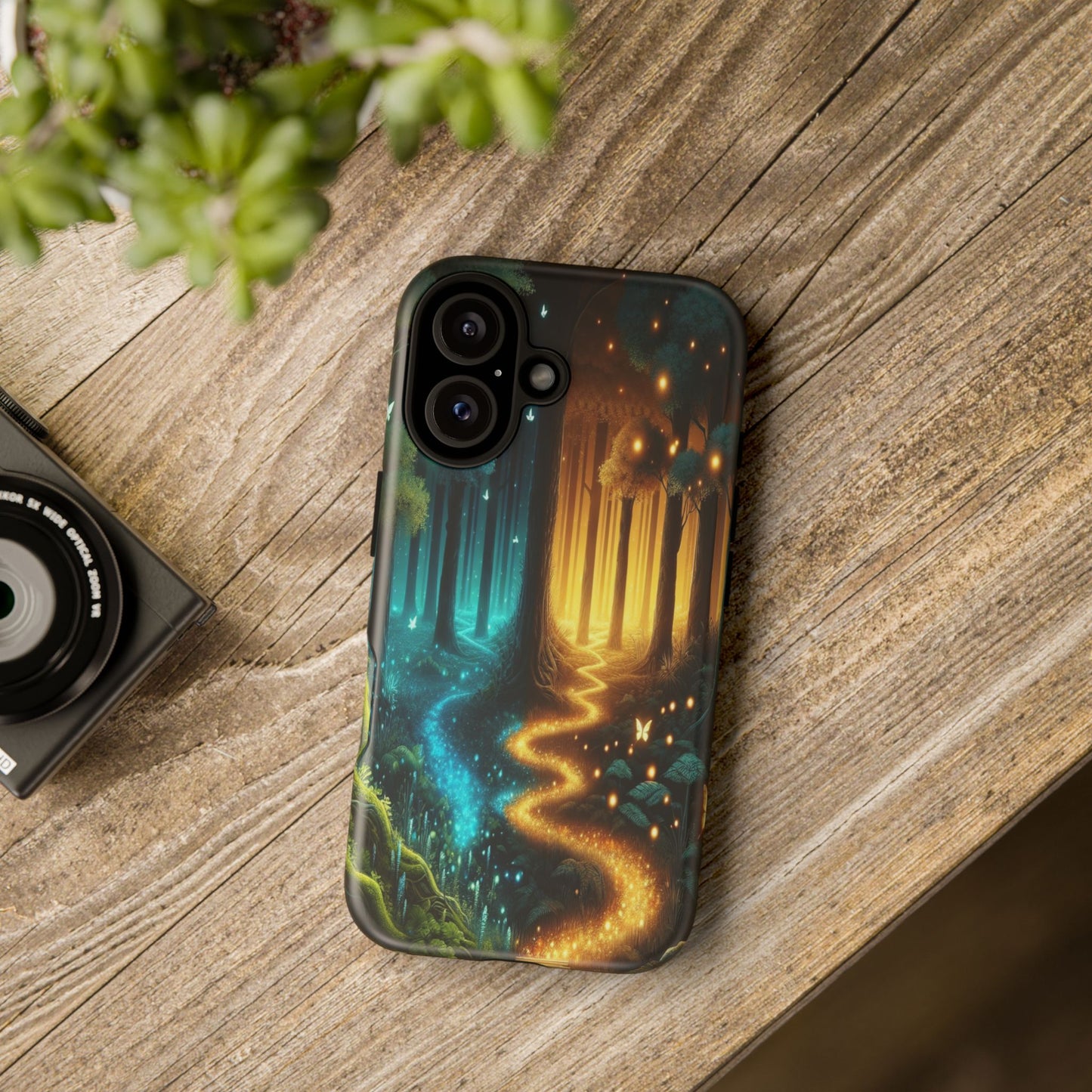 Protective Pathways of Light and Shadow Iphone Case Compatible With Iphone 16 15 14 - Phone Cover