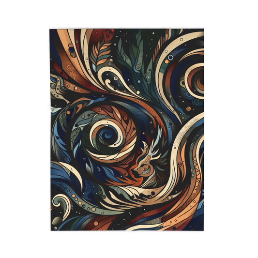 Windswept Enigma - Plush Blanket