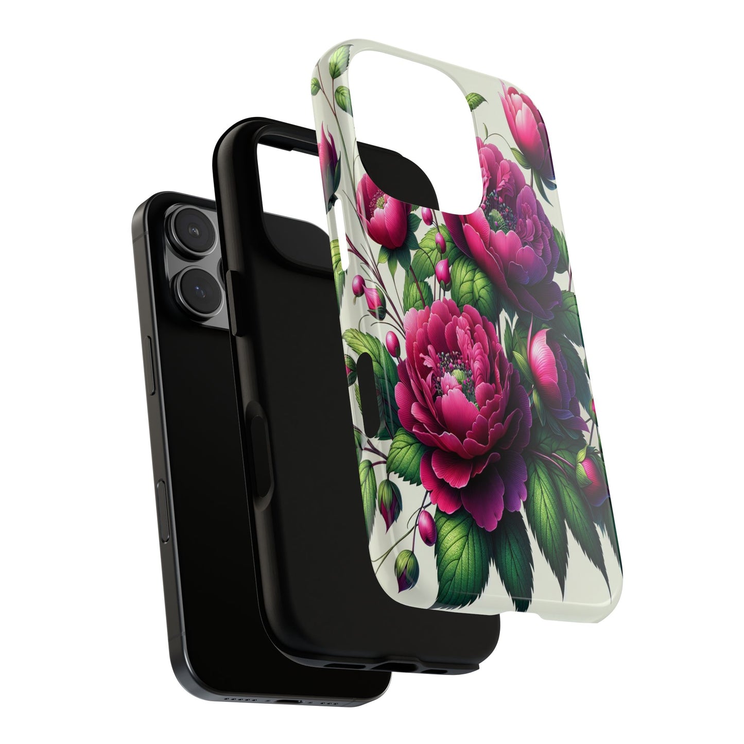 Radiant Petals in Full Display - Phone Case