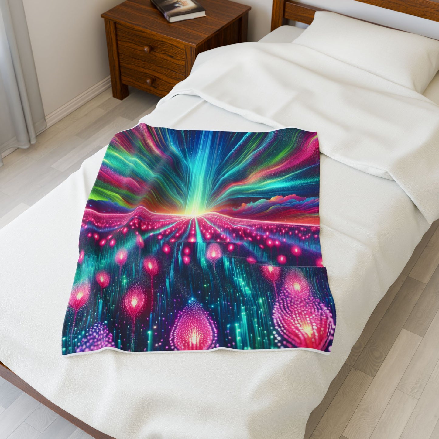 Infinite Dreamlight Meadows - Plush Blanket