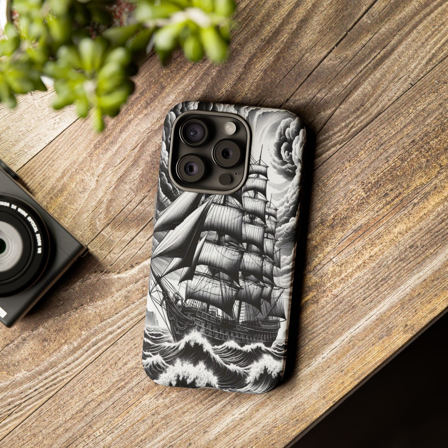 Voyage through the Tempest - Phone Case