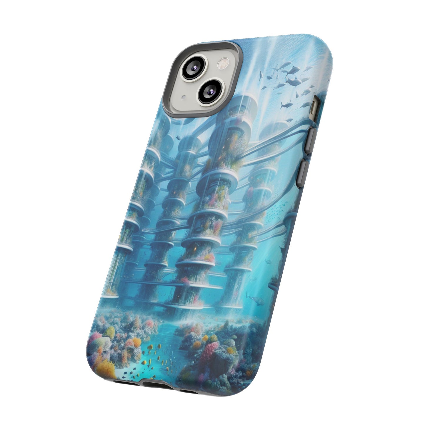 Custom ProtectiveUnderwater Oasis OdysseyIphone Case Compatible With Iphone 16 15 14 - Phone Cover