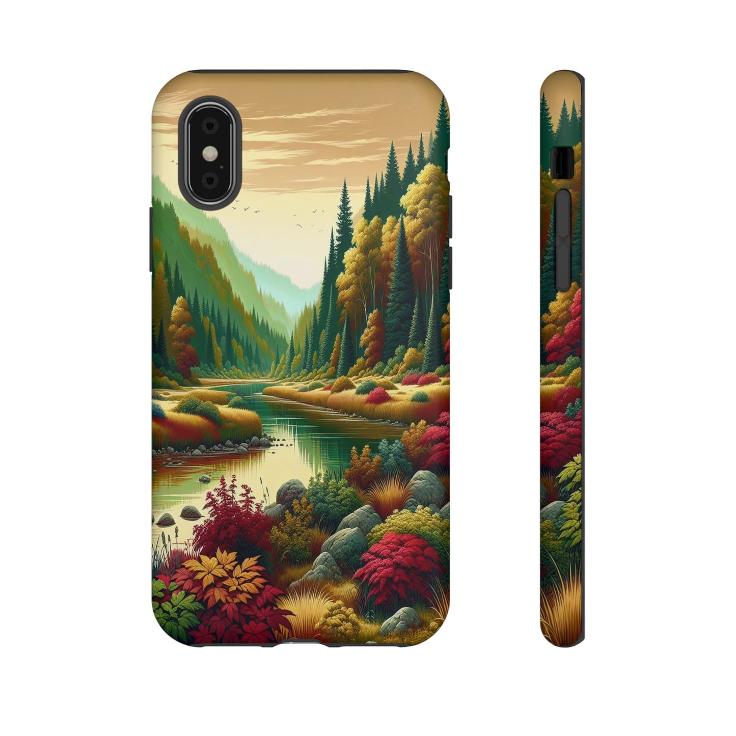 Custom ProtectiveWhispers of NatureIphone Case Compatible With Iphone 16 15 14 - Phone Cover
