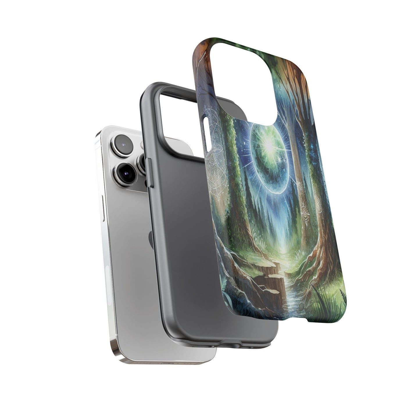 Celestial Forest Vista - Phone Case