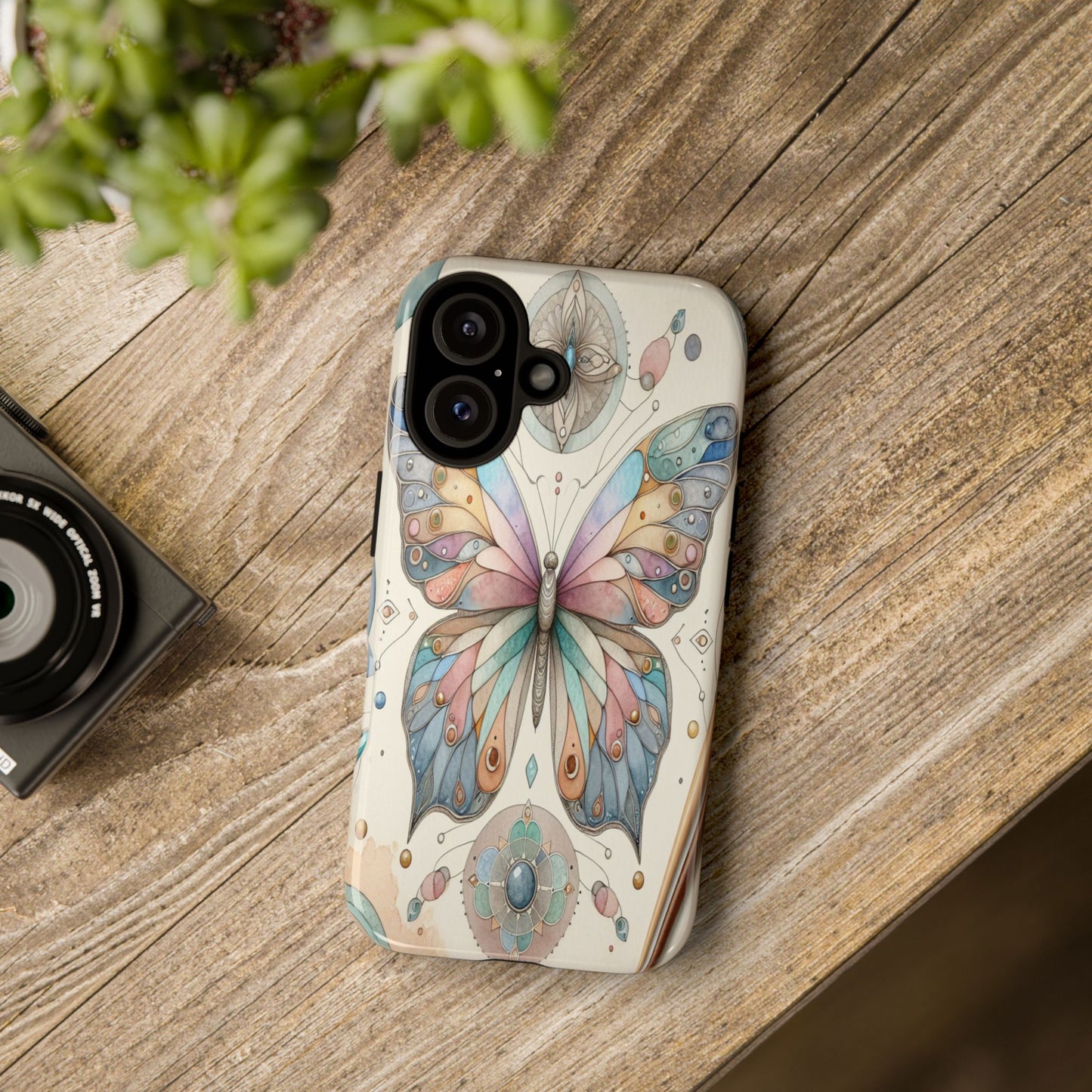 Kaleidoscope Wings - Phone Case