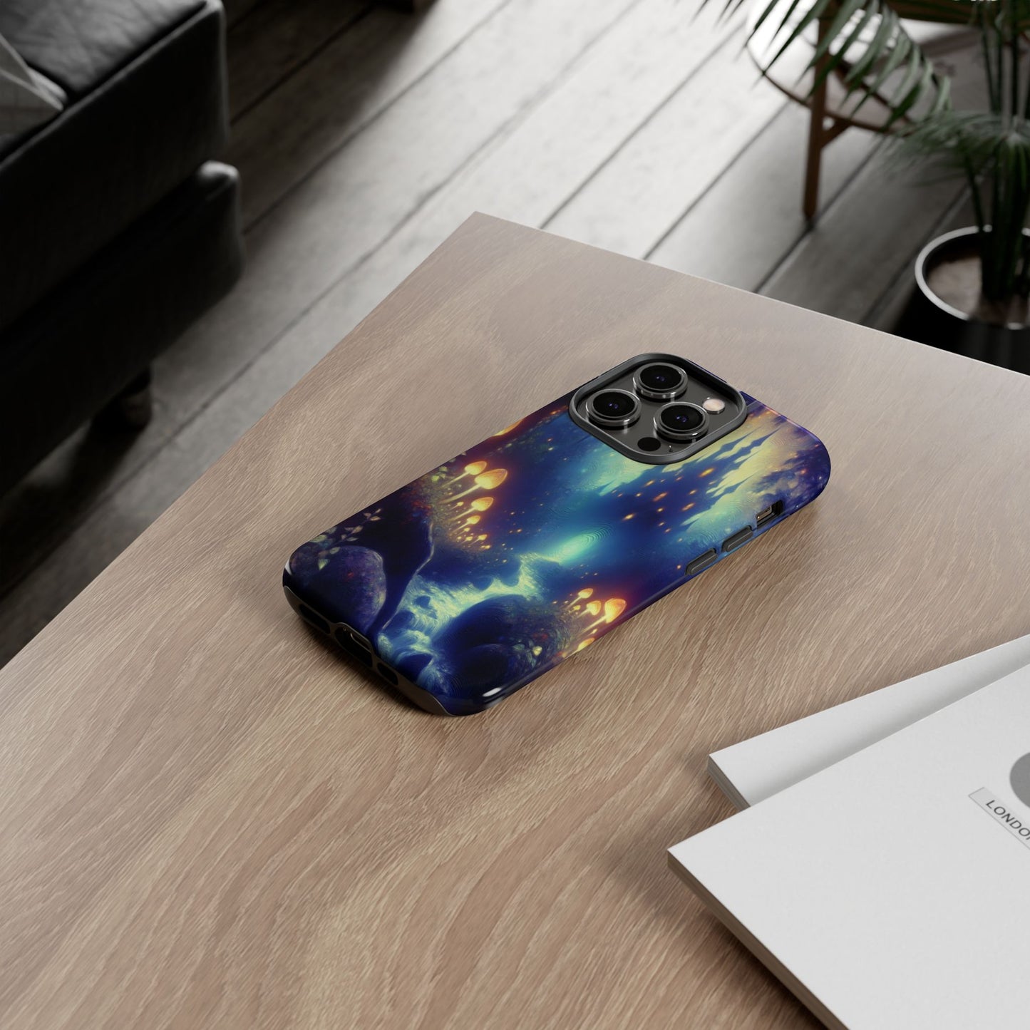 The Luminous Forest Path - Phone Case