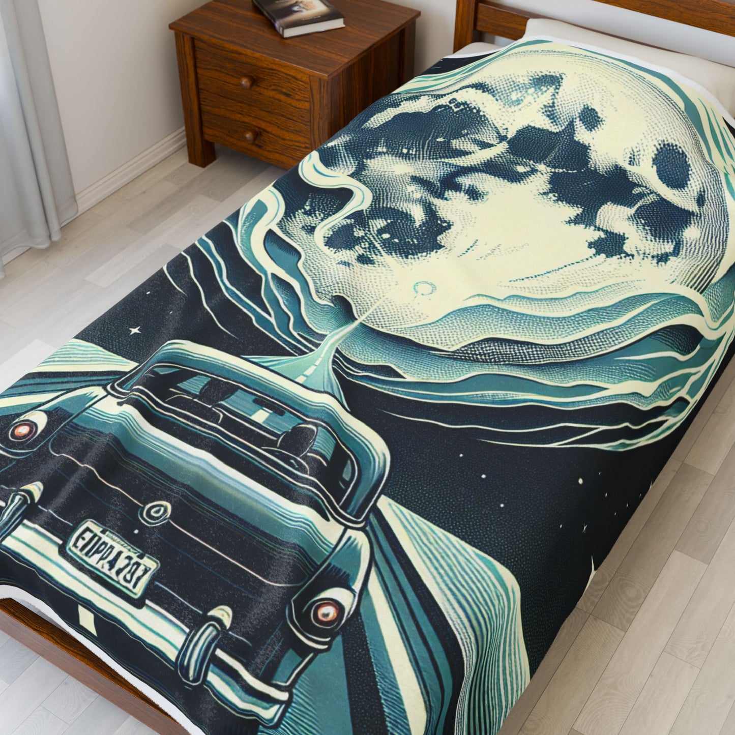 Journey to the Celestial Sphere - Plush Blanket