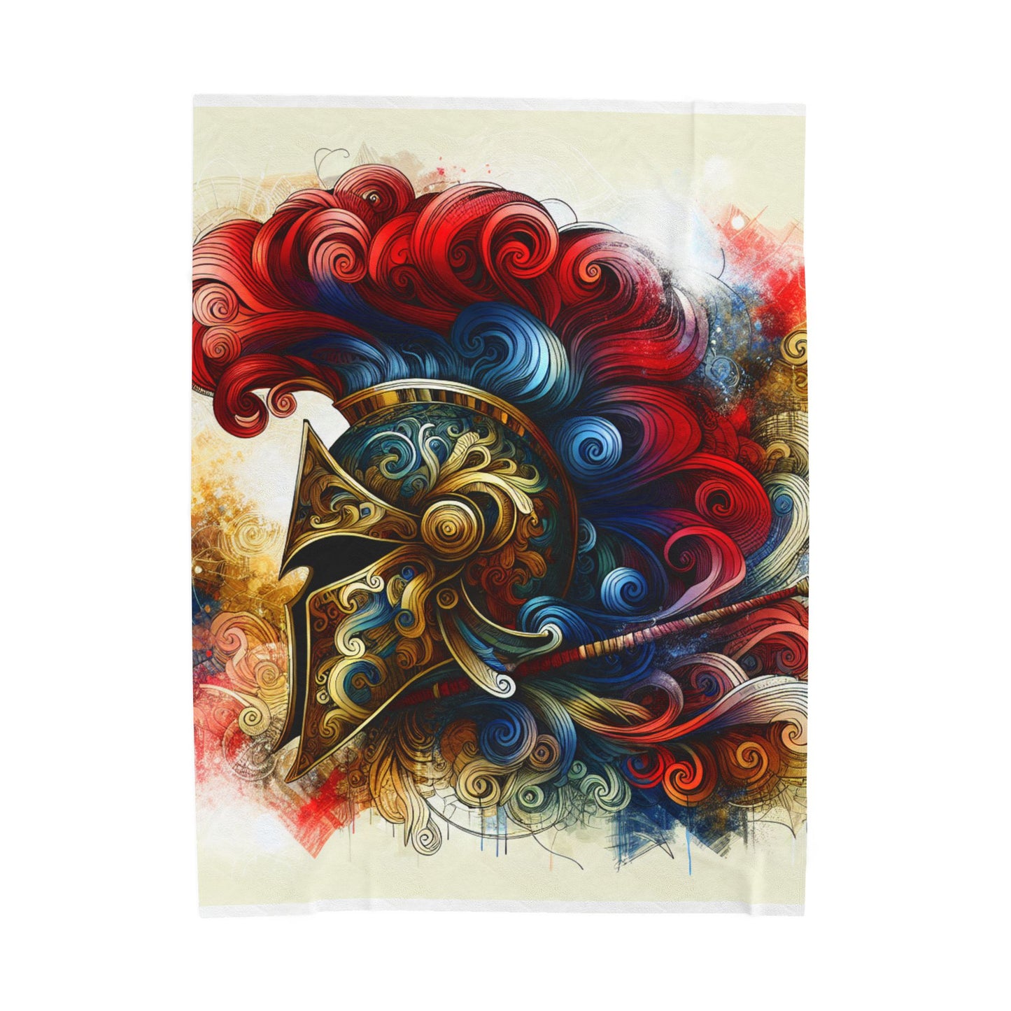 Gladiator's Aura - Plush Blanket