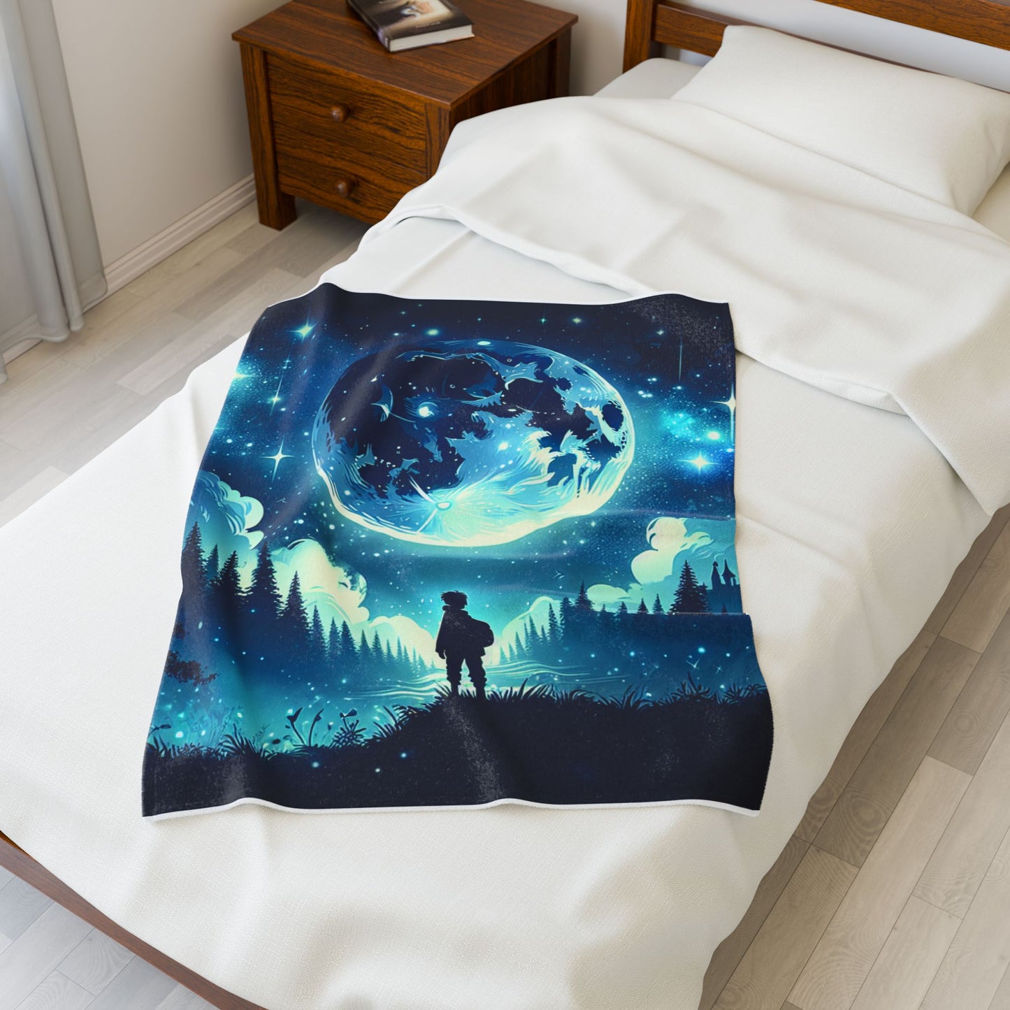 Moonlit Reverie - Plush Blanket