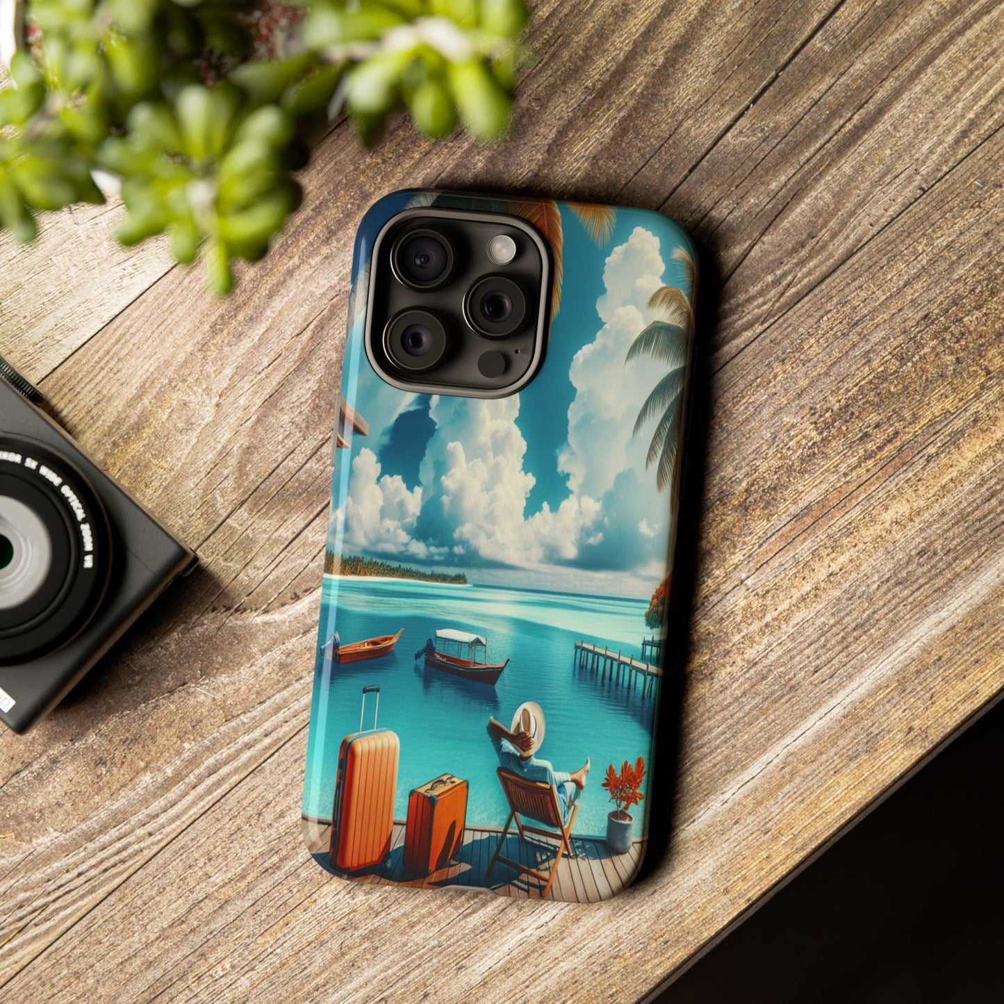 Island Escape Oasis - Phone Case