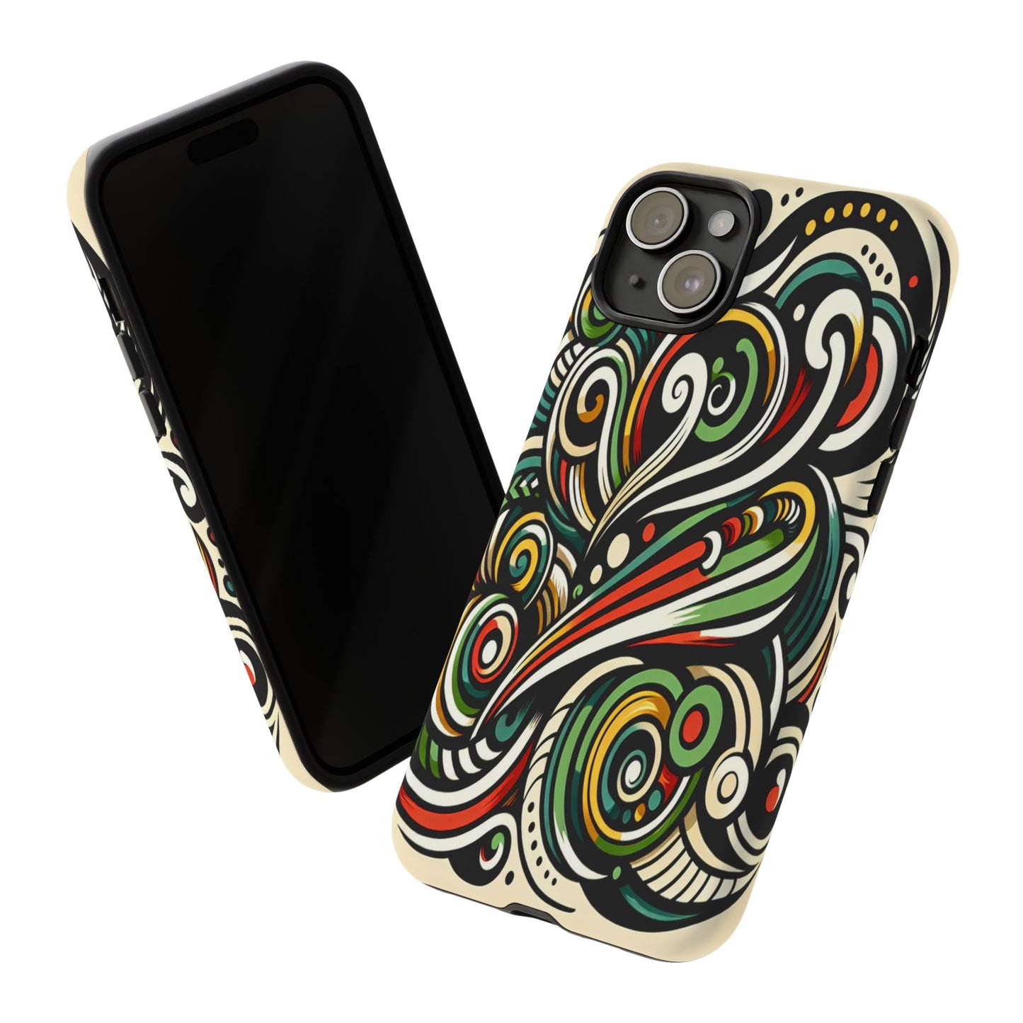 Swirling Whispers - Phone Case