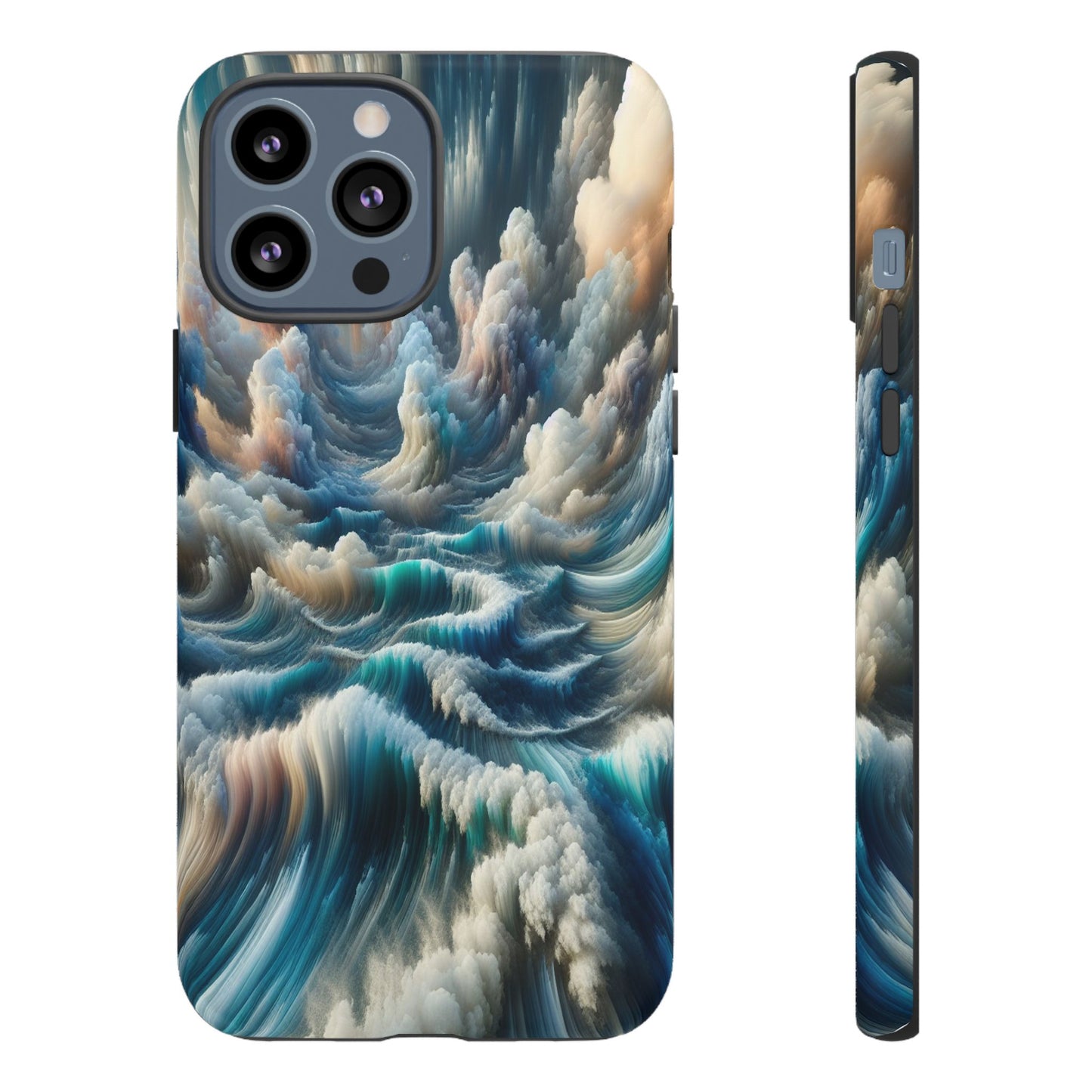 Waves of Clouded Light - Phone Case