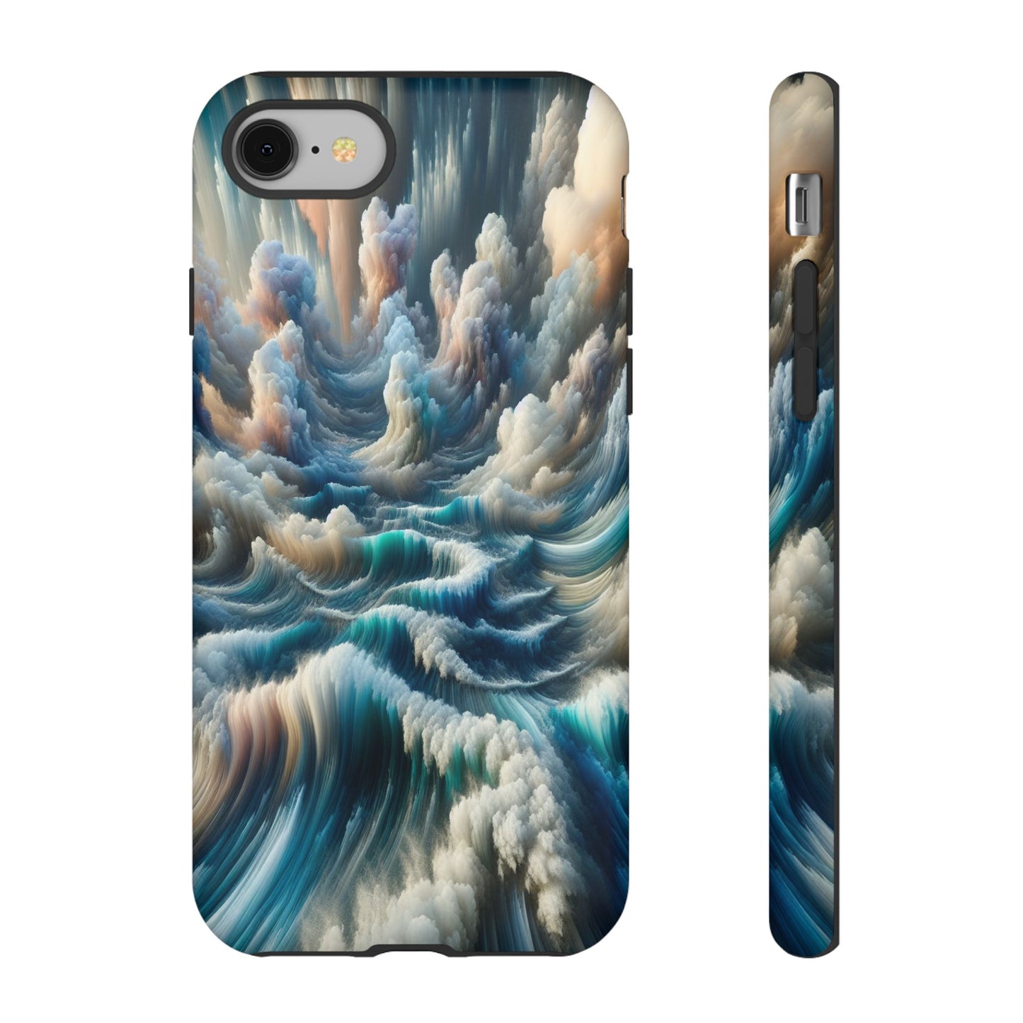 Waves of Clouded Light - Phone Case