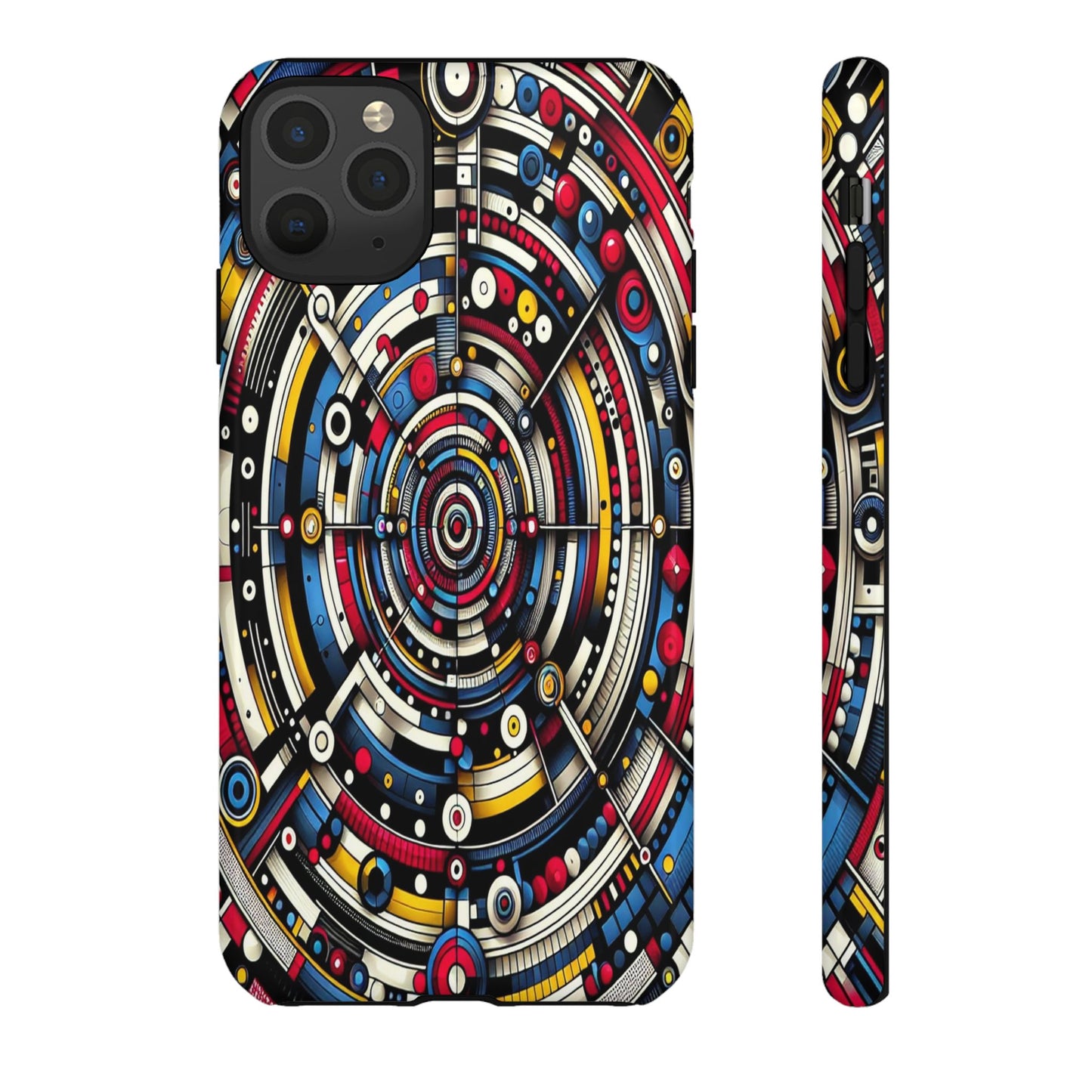Kaleidoscope of Geometry and Color - Phone Case