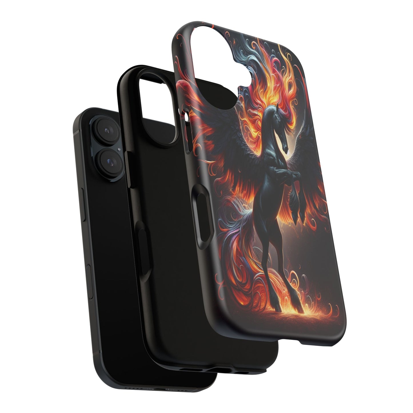 Custom ProtectiveWings of Fire and GraceIphone Case Compatible With Iphone 16 15 14 - Phone Cover