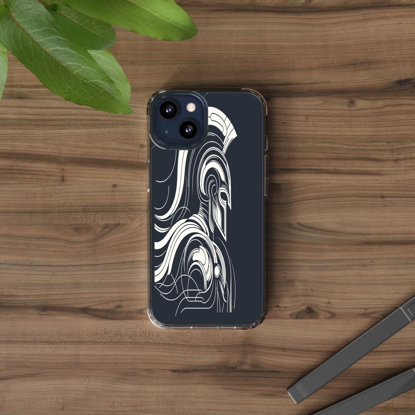 Transparent Timeless Sentinel Iphone Case Compatible With Iphone 16 15 14 - Clear Phone Cover