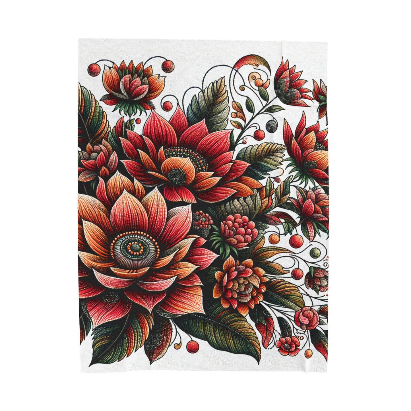 Nature's Palette - Plush Blanket