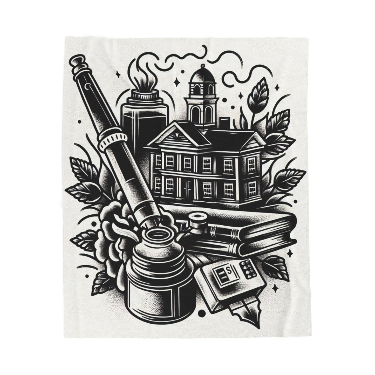 Academic Heritage and Scientific Pursuit- Plush Blanket