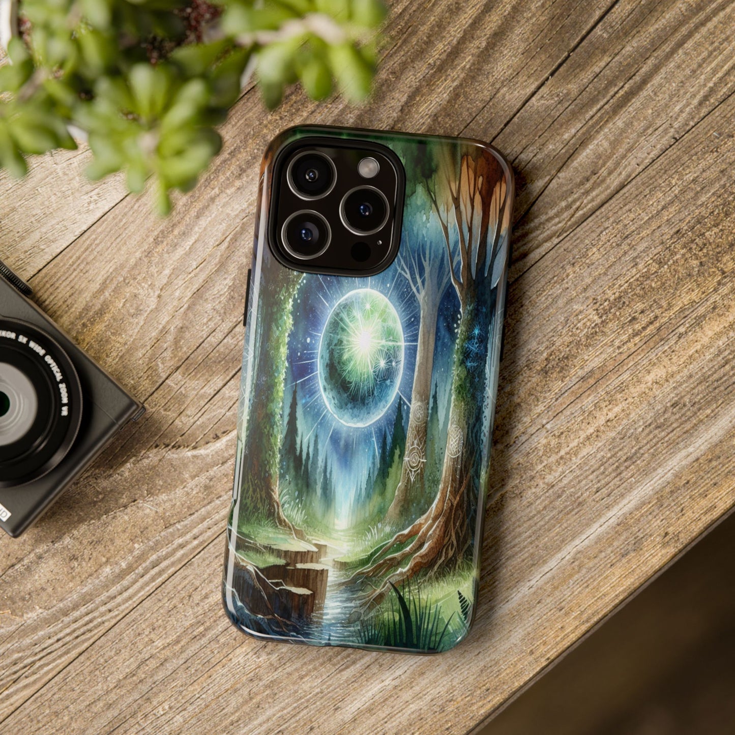 Celestial Forest Vista - Phone Case