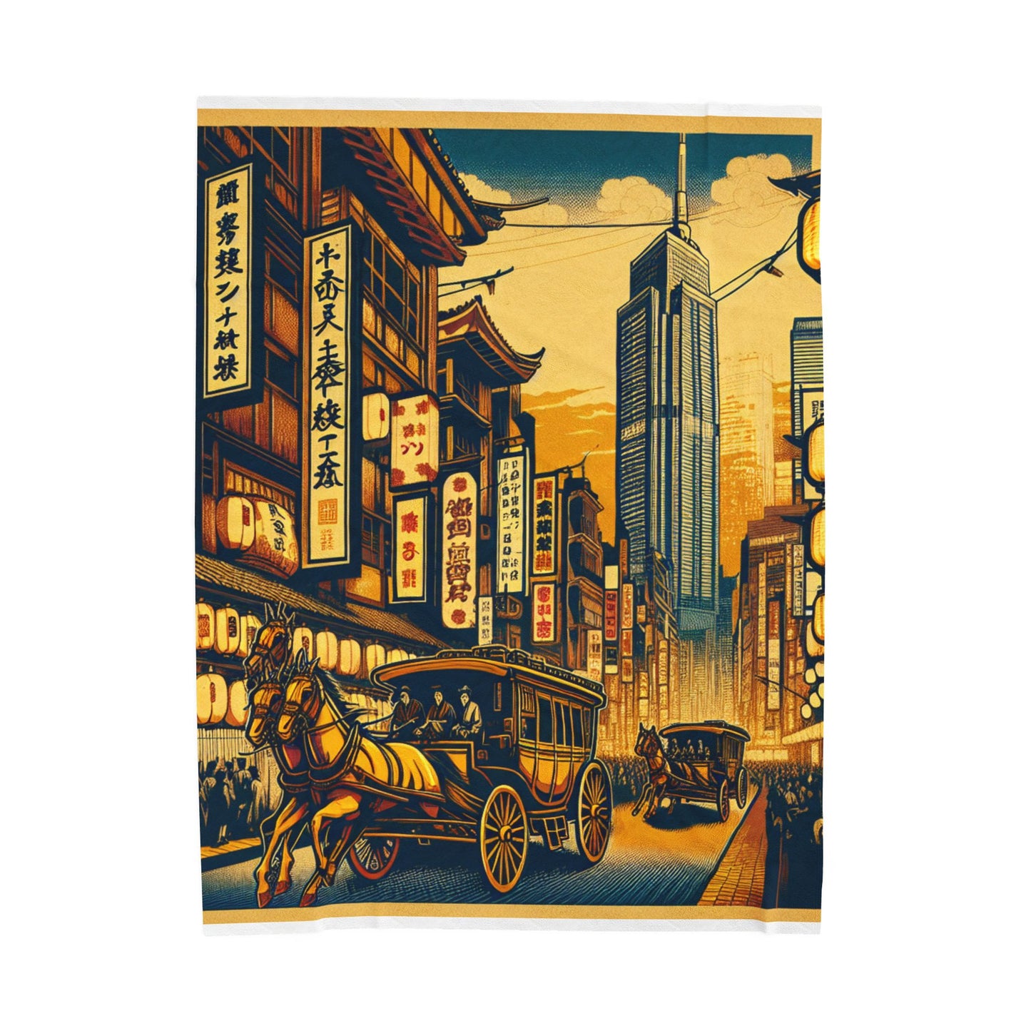 Heritage Avenue - Plush Blanket